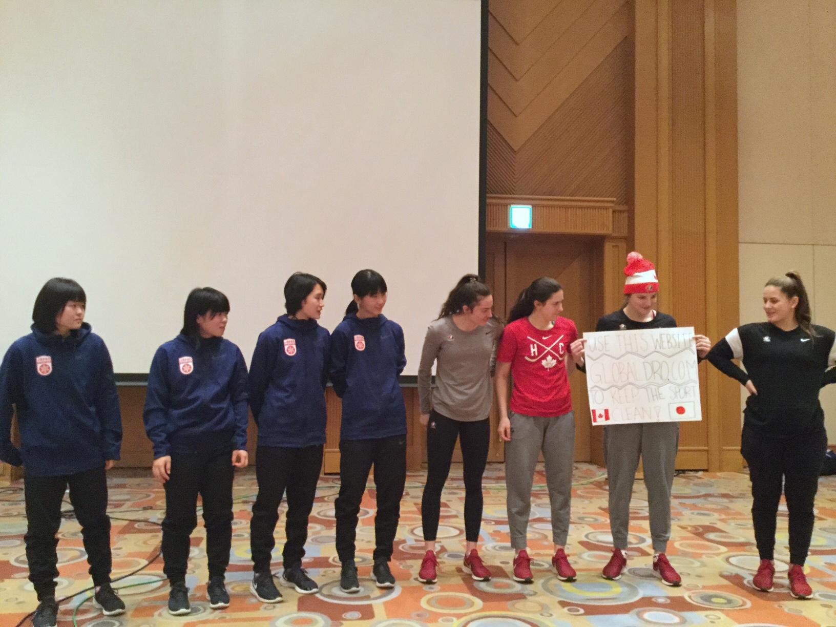 19iihf女子u 18アイスホッケー選手権において国際アイスホッケー連盟 Iihf とパートナーシッププログラムを実施 日本アンチ ドーピング機構 Japan Anti Doping Agency Jada